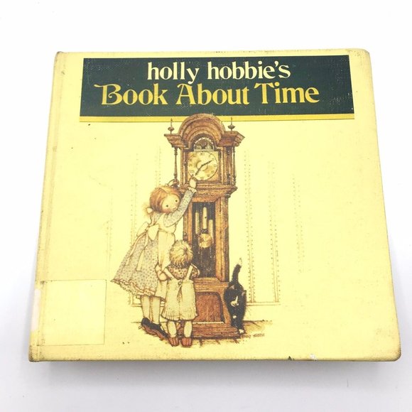 Vintage Holly Hobbie Book About Time Children’s Press 1st Edition RARE 1978 - Picture 1 of 9